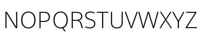 Qamari Sans Extra Light Font UPPERCASE