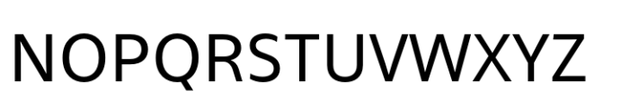 Qamari Sans Regular Font UPPERCASE