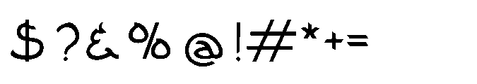 Qamarina Font OTHER CHARS