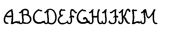 Qamarina Font UPPERCASE
