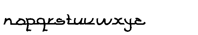 Qamarina Font LOWERCASE