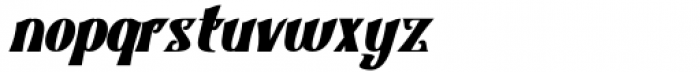 Qamassan Bold Italic Font LOWERCASE