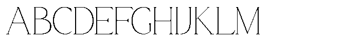 Qamora Font UPPERCASE
