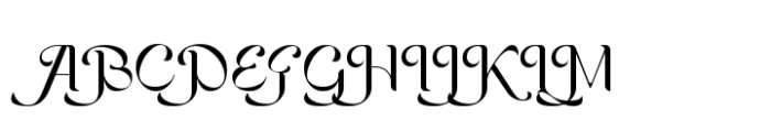 Qamra Font UPPERCASE
