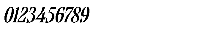 Qandera Italic Font OTHER CHARS