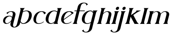 Qandeta Italic FONT