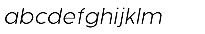 Qargeo Extra Light Italic FONT