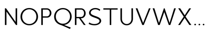 Qargeo Extra Light Font UPPERCASE