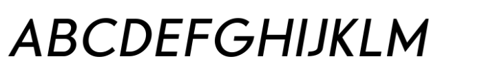 Qargeo Italic Font UPPERCASE