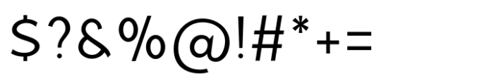 Qargeo Light Font OTHER CHARS