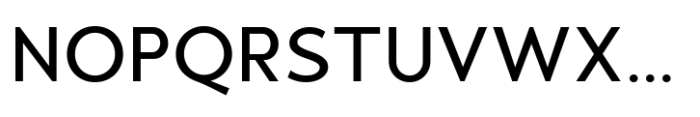 Qargeo Regular Font UPPERCASE
