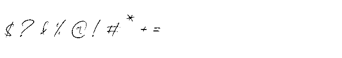 Qarlesya Regular Font OTHER CHARS