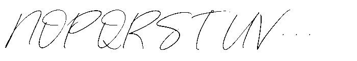 Qarlesya Regular Font UPPERCASE