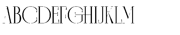Qartech Regular Font UPPERCASE