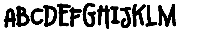 Qarume Regular Font UPPERCASE