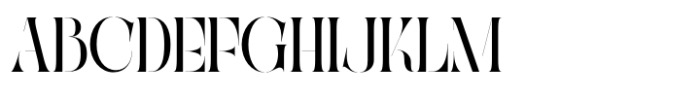 Qaska Luxury Regular Font UPPERCASE