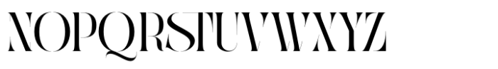Qaska Luxury Regular Font UPPERCASE
