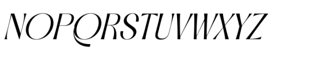 Qasntel Italic Font UPPERCASE