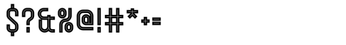 Qatar In Line Font OTHER CHARS