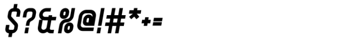 Qatar Italic Font OTHER CHARS