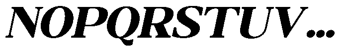 Qatarist Black Expanded Slanted Font UPPERCASE