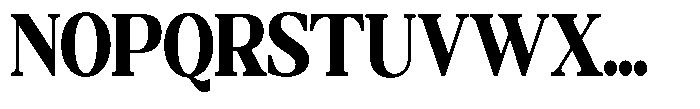 Qatarist Black Extra Condensed Font UPPERCASE