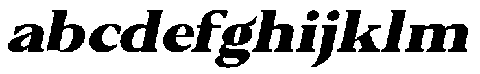 Qatarist Black Extra Expanded Slanted FONT