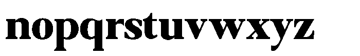 Qatarist Black Semi Condensed Font LOWERCASE