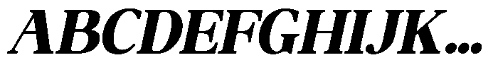 Qatarist Black Slanted Font UPPERCASE