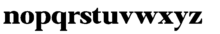 Qatarist Black Font LOWERCASE
