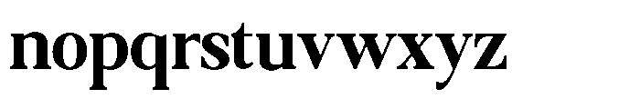 Qatarist Bold Condensed Font LOWERCASE
