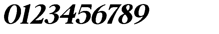 Qatarist Bold Expanded Slanted Font OTHER CHARS