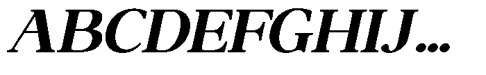 Qatarist Bold Expanded Slanted Font UPPERCASE