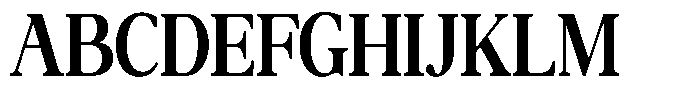 Qatarist Bold Extra Condensed Font UPPERCASE