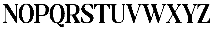 Qatarist Bold Extra Condensed Font UPPERCASE