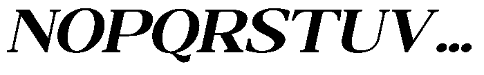 Qatarist Bold Extra Expanded Slanted Font UPPERCASE