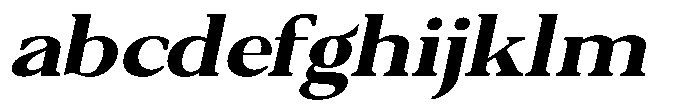 Qatarist Bold Extra Expanded Slanted FONT