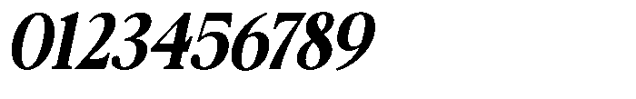 Qatarist Bold Semi Condensed Slanted Font OTHER CHARS