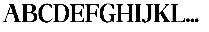 Qatarist Bold Semi Condensed Font UPPERCASE