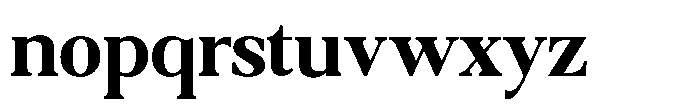 Qatarist Bold Semi Condensed Font LOWERCASE