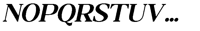 Qatarist Bold Semi Expanded Slanted Font UPPERCASE