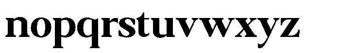 Qatarist Bold Font LOWERCASE