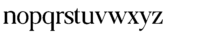 Qatarist Condensed Font LOWERCASE