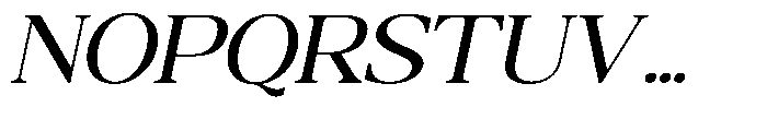 Qatarist Expanded Slanted Font UPPERCASE