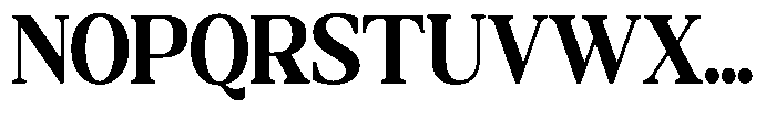 Qatarist Extra Bold Condensed Font UPPERCASE