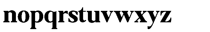 Qatarist Extra Bold Condensed Font LOWERCASE