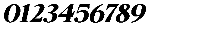 Qatarist Extra Bold Expanded Slanted Font OTHER CHARS