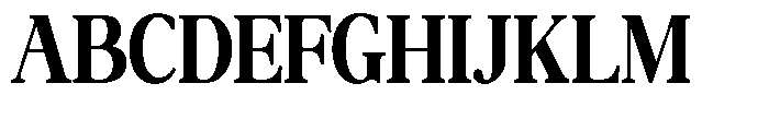 Qatarist Extra Bold Extra Condensed Font UPPERCASE