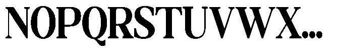 Qatarist Extra Bold Extra Condensed Font UPPERCASE