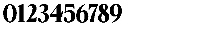 Qatarist Extra Bold Semi Condensed Font OTHER CHARS